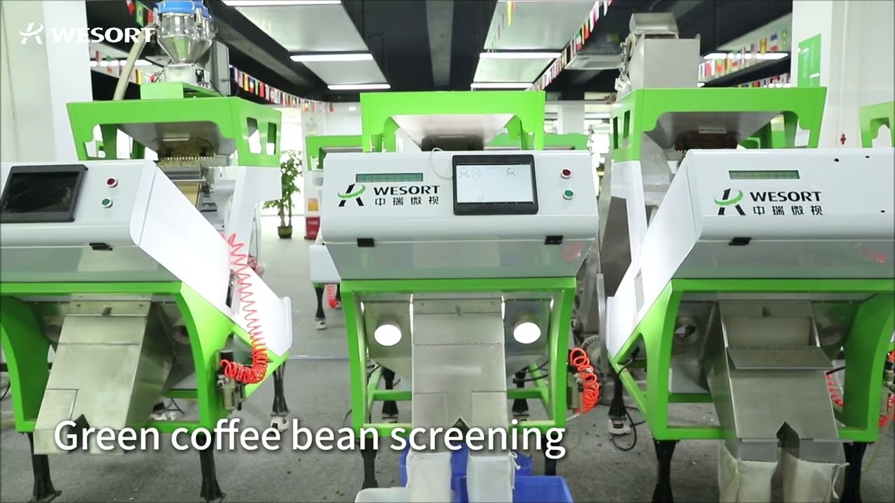 From cherry to roasted beans, every stage of coffee needs precision sorting.