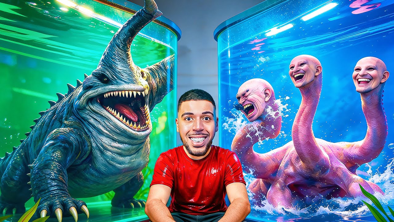 J'AI MIS TOUS LES MONSTRES MARINS Dans CET AQUARIUM GÉANT !