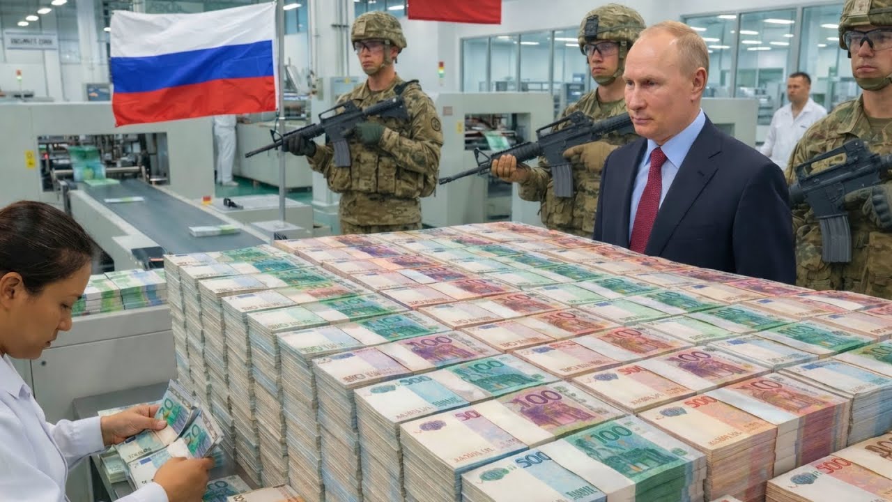 Inside Russia’s Ruble Factory: How Cash Supply Is Maintained During Conflict (Full Process)