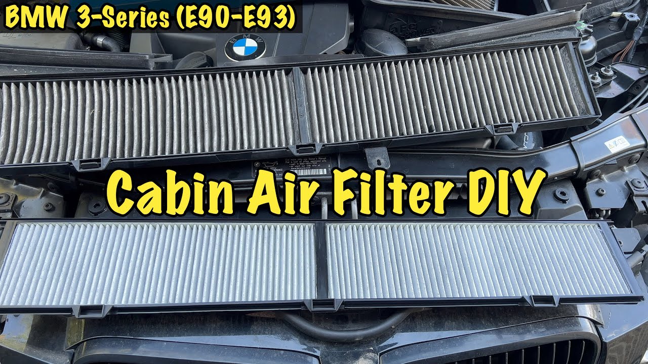 BMW 3 Series (E90, E92) Cabin Air Filter Change DIY