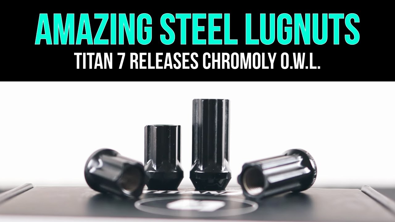 $69.00 TITAN 7  CHROMOLY LUGNUTS ARE  AN AMAZING VALUE AND HIGH QUALITY !!!!!