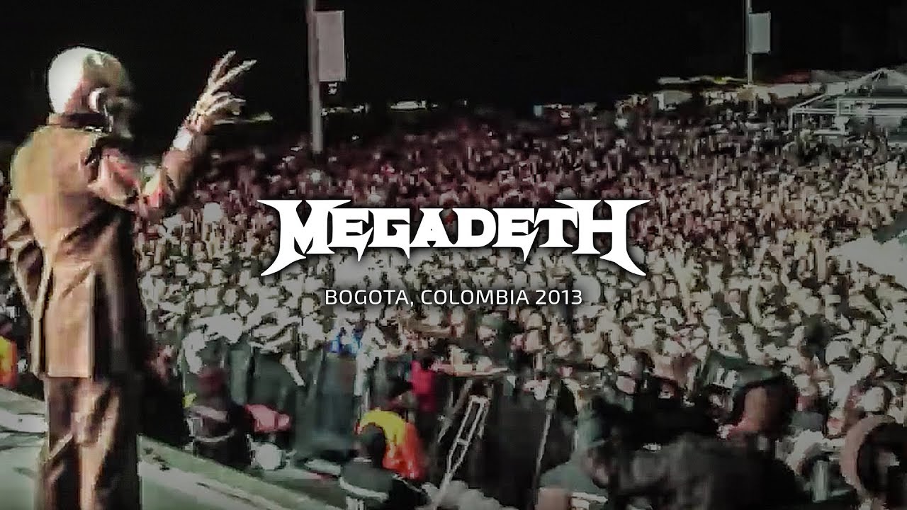 Megadeth - Bogota, Colombia - Black Sabbath, Megadeth Tour 2013