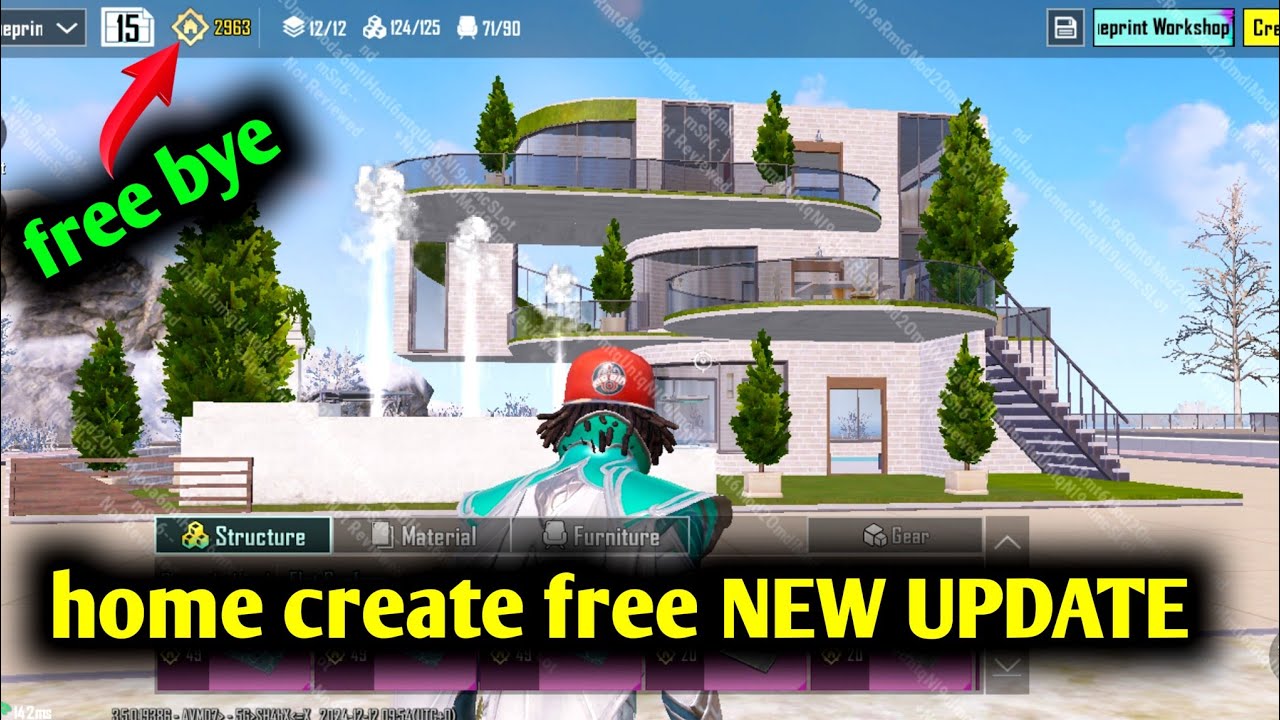 HOW TO BUILD HOME IN BGMI/PUBG HOME MODE EXPLAINED BGMI NEW UPDATE