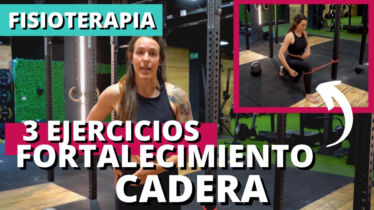 3 Ejercicios BRUTALES para fortalecer tus GLÚTEOS y tu CADERA | Rehabilitación y Fisioterapia