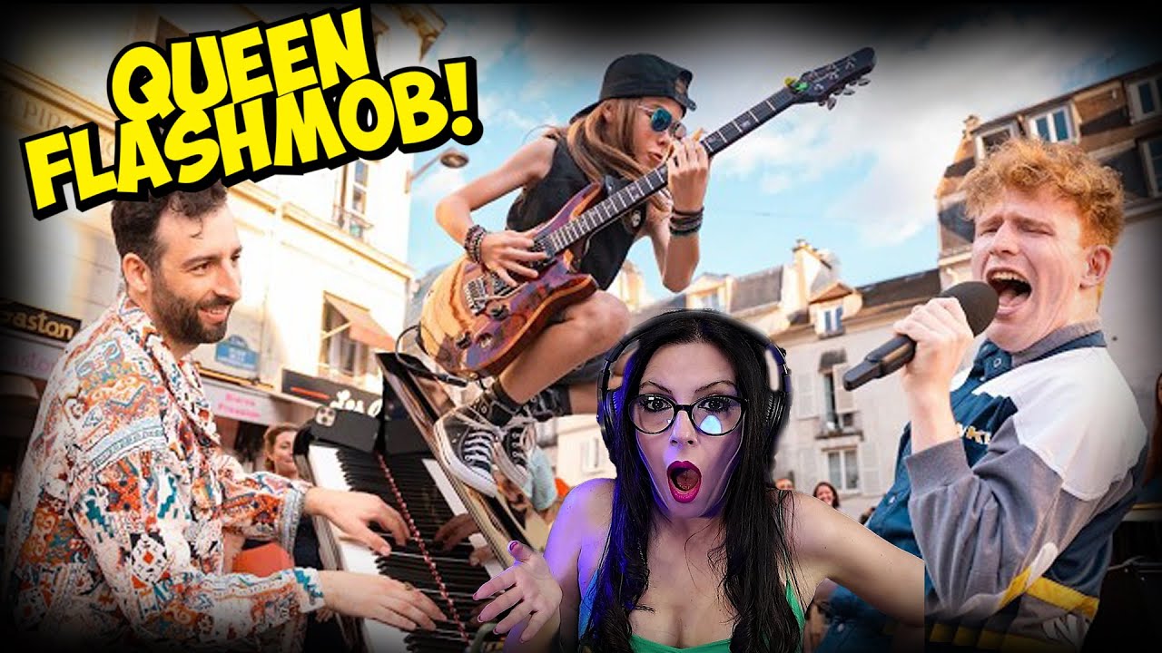 ¡INCREÍBLE! Reacciono al Flashmob más loco de Bohemian Rhapsody 🤯 | QUEEN suena en cada rincón