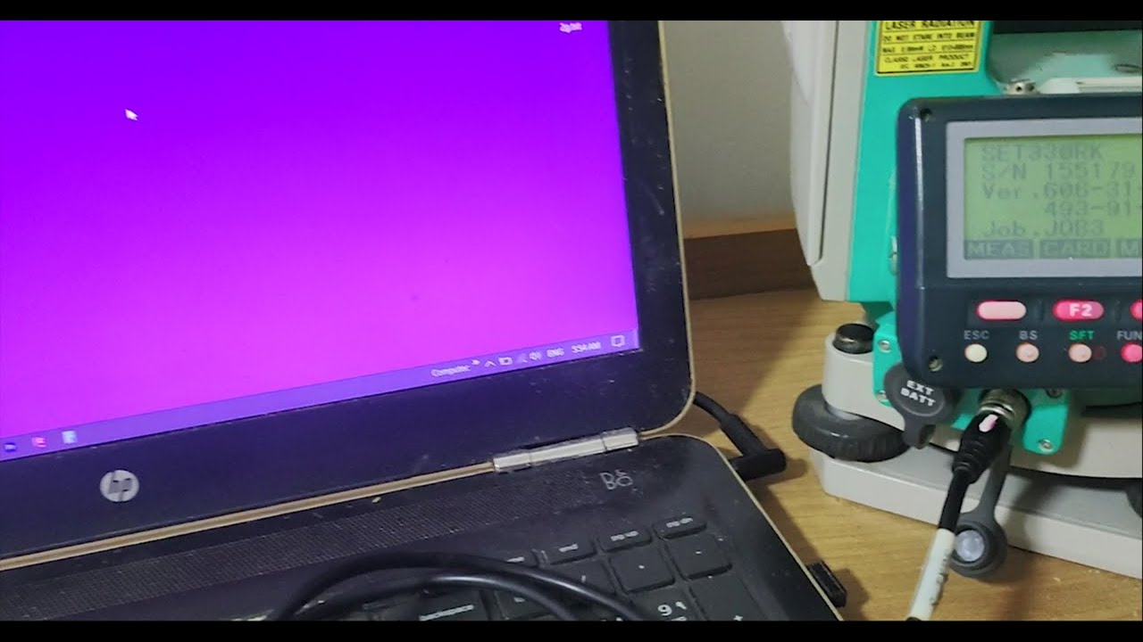 تعريف كابل نقل الداتا ... ونقل البيانات من والي التوتال ستيشن