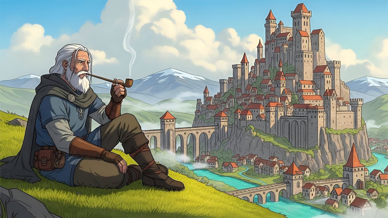 Fantasy Medieval Music for Peaceful Study | The Archer’s Lakeside Rest