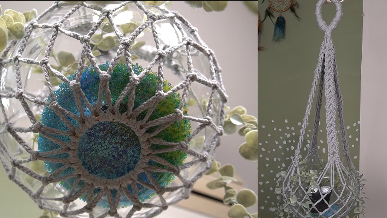 DIY| Large Macrame Plant Hanger for Big Pots: Step by step tutorial | Easy to Follow