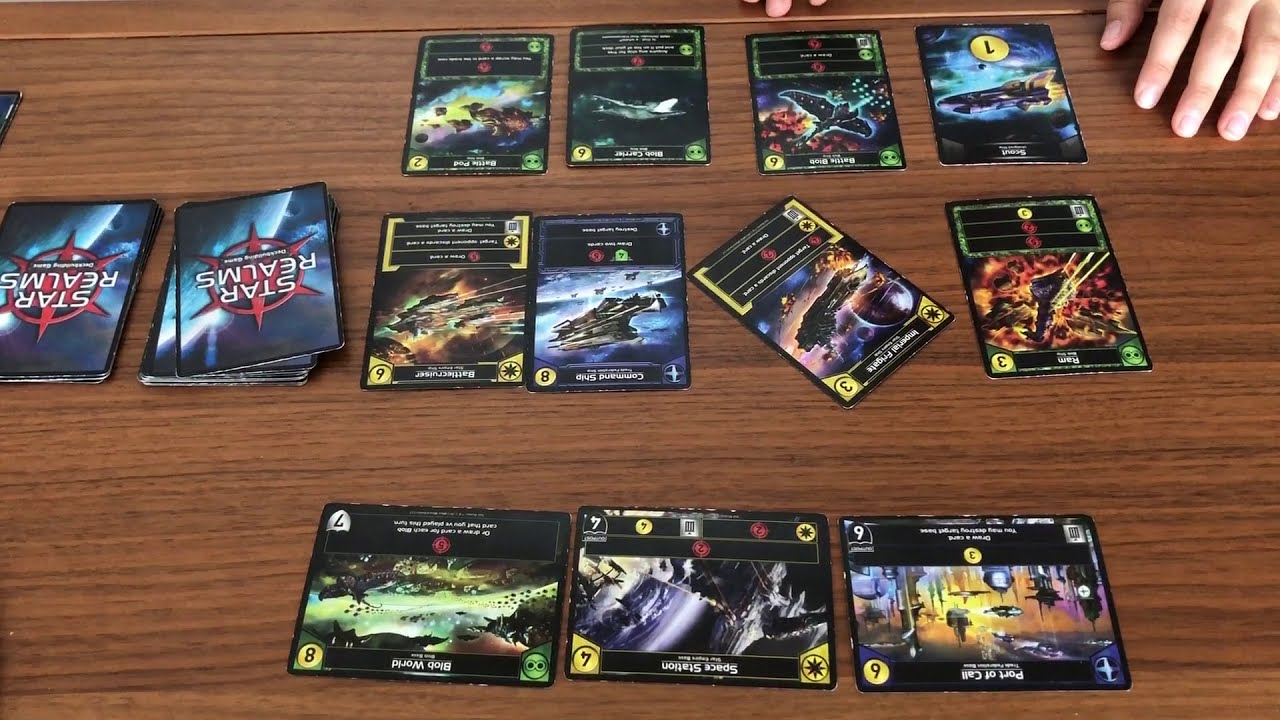 Pravidla hry Star Realms - nejlep&scaron;&iacute; deskovky pro dva hr&aacute;če