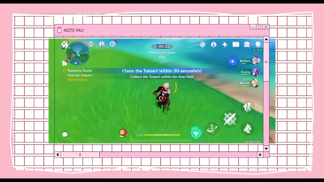 temaria game | find temari in inazuma - genshin imapact - めぐみ ᴗ͈ˬᴗ͈ | megumi ezaki