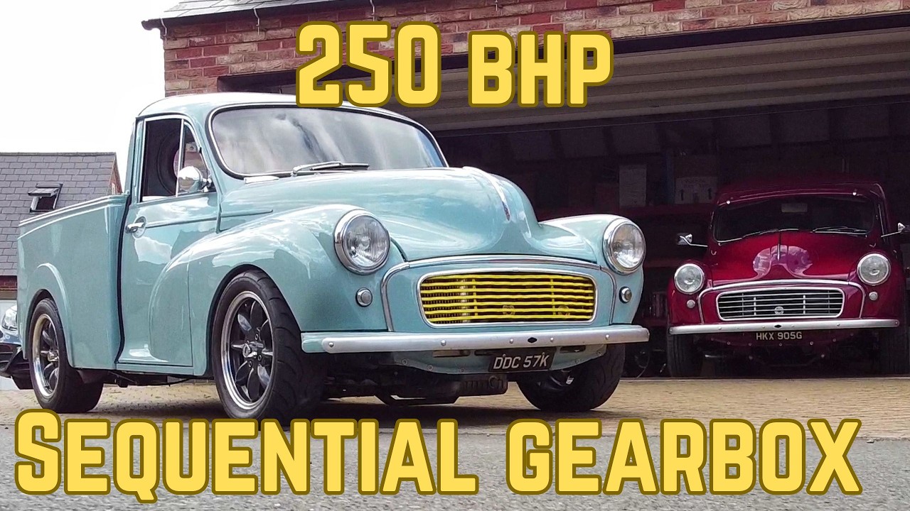 This Morris Minor Looks Stock… Until You Drive the Blue One