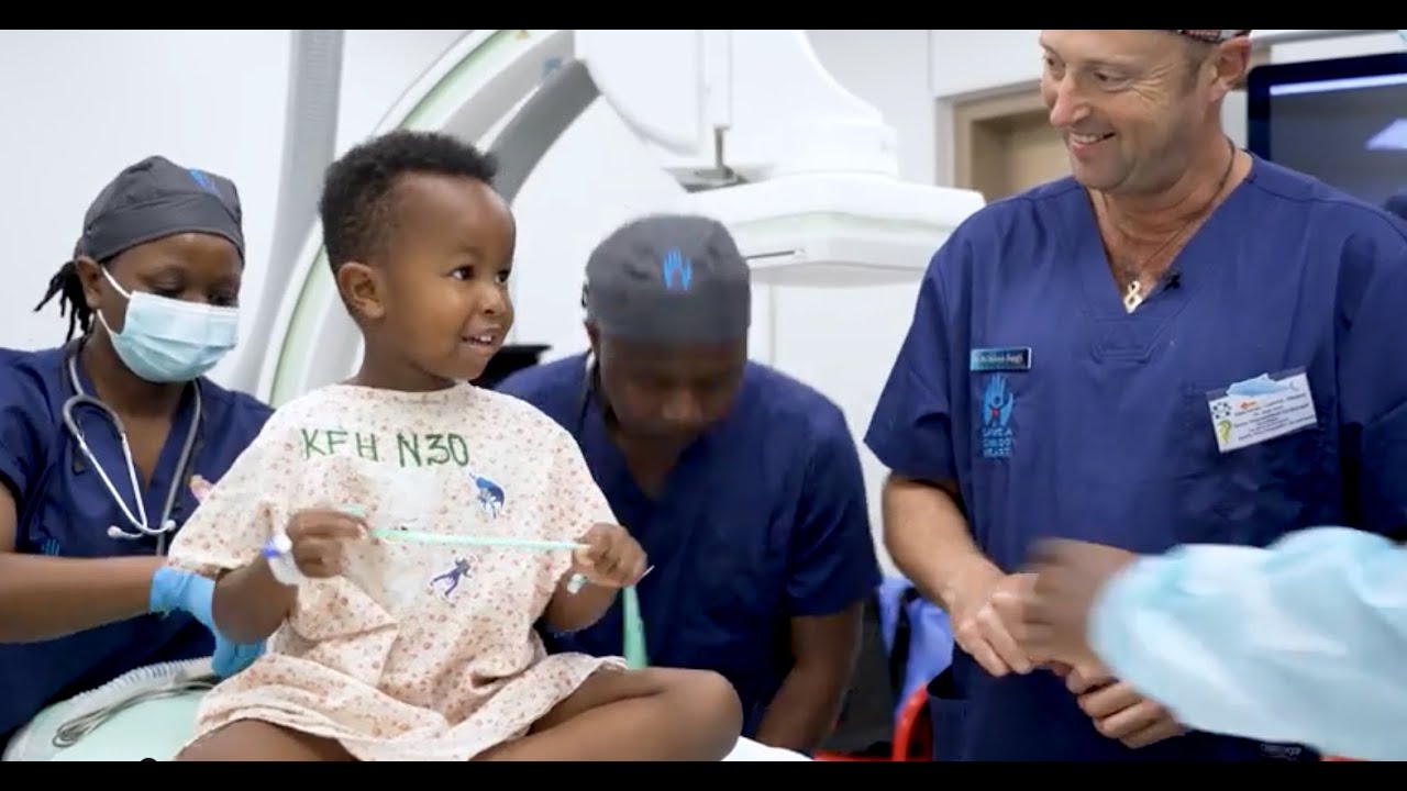 Save a Child's Heart saves 4yo boy with high risk operation during Rwanda Mission 2025