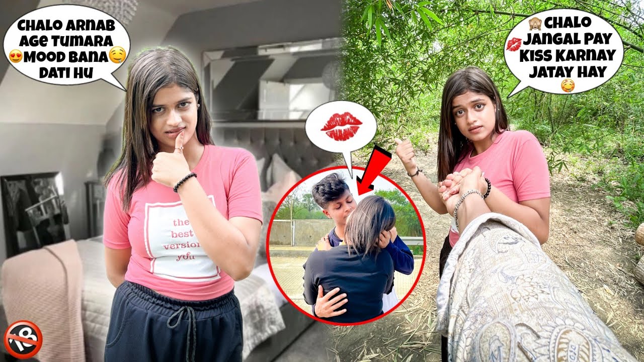 Cute Girl Ko Jangal Pay Layjaykay Kiss Kiya💋 || Jangal Pay Kiss Prank😎|| @ARNAB LIFESTYLE