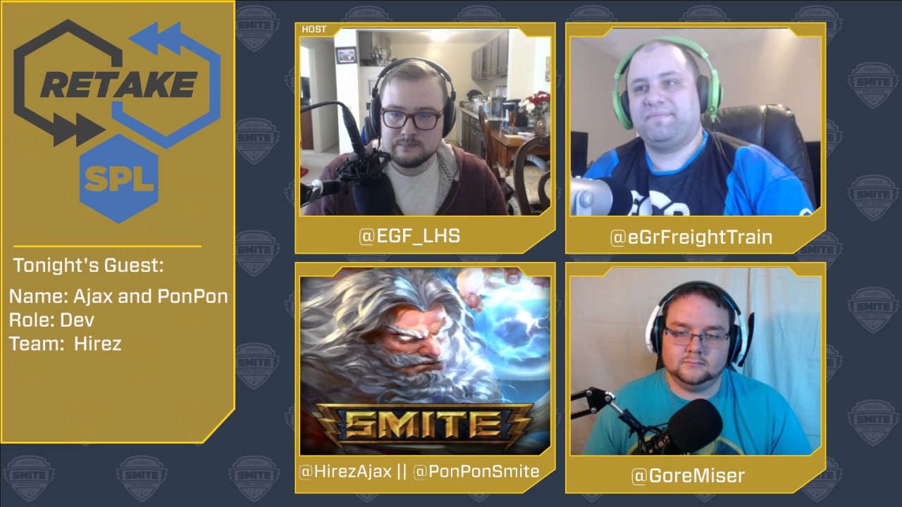EGF RETAKE:SPL - interview with PonPon and Ajax from Hi Rez