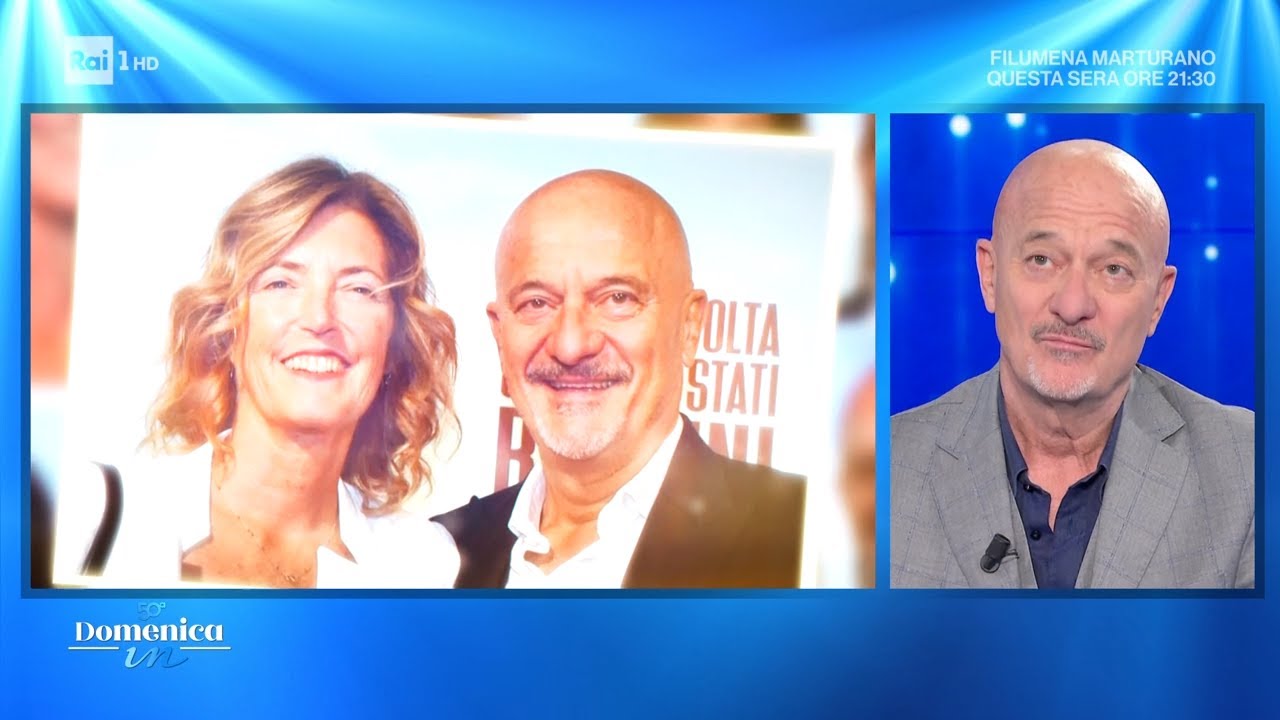 Claudio Bisio racconta l'amore con Sandra Bonzi - Domenica In 05/04/2026