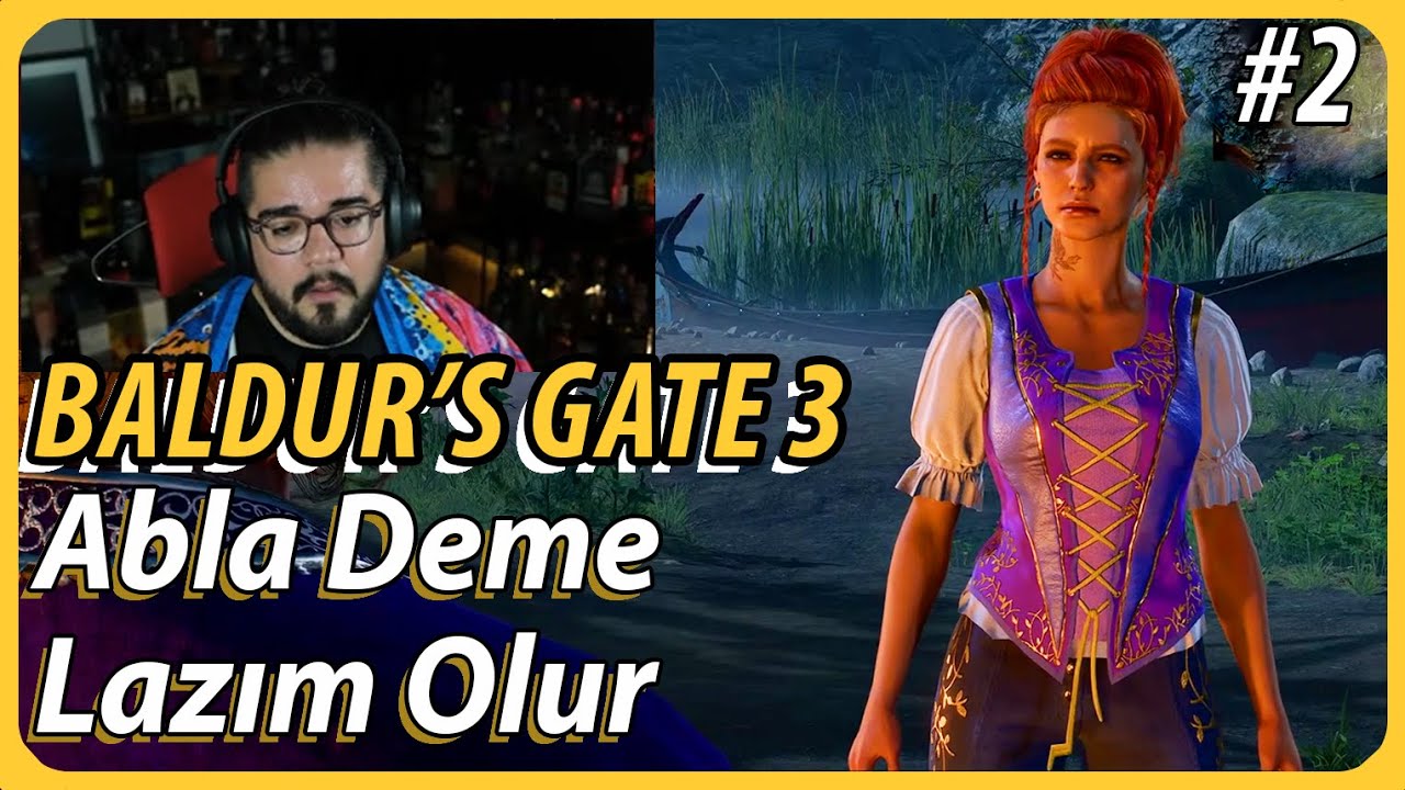 Bayan Goblin | Baldur's Gate 3 - Human Bard / Ozan | Can Sungur Eğlenceli Anlar 02