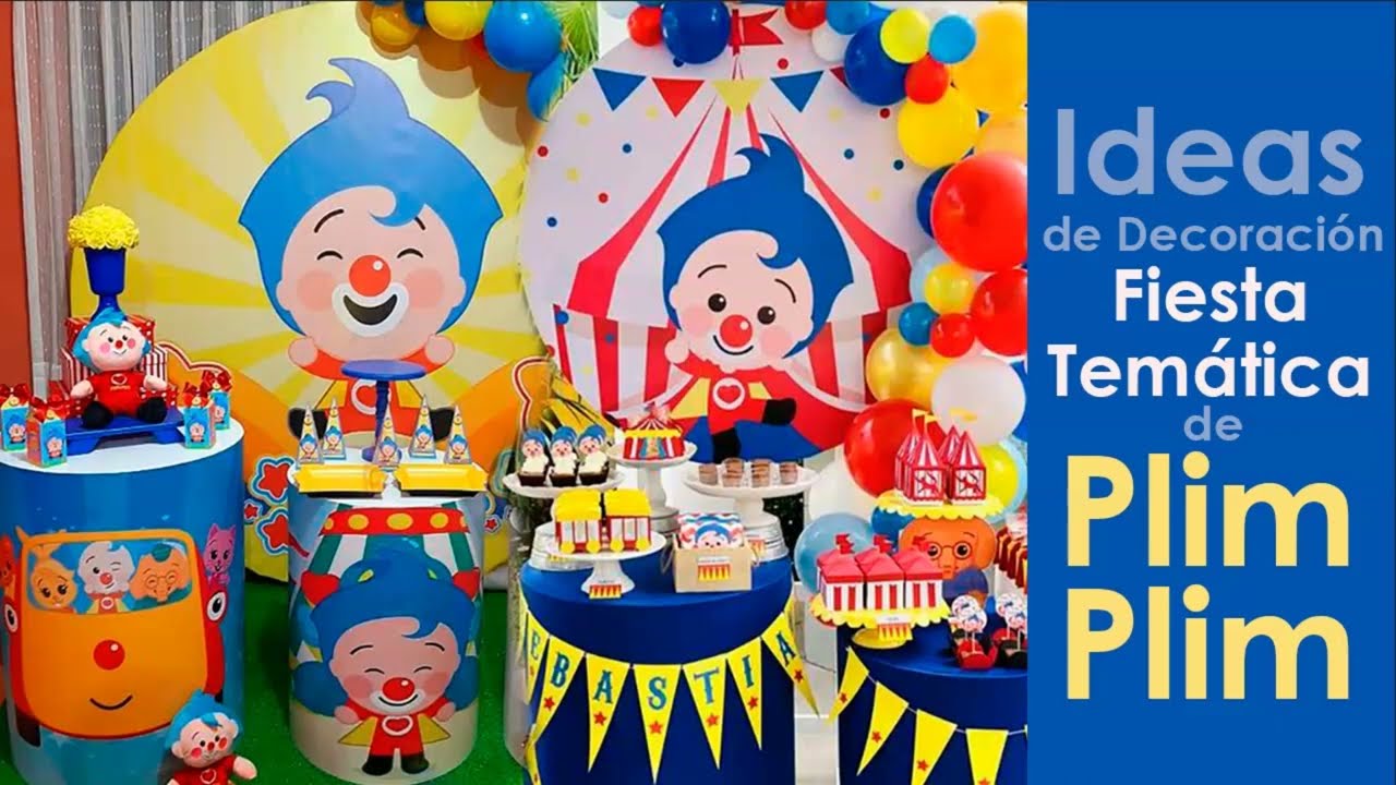 Ideas de Decoracion Fiesta Tematica de Plim Plim