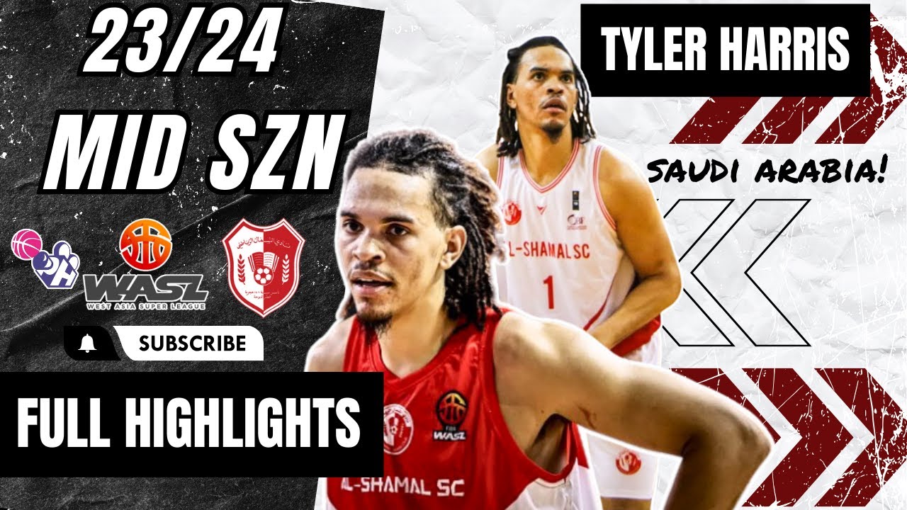 Tyler Harris Highlights 2023/24 || Saudi Arabia WASL League || Al Shamal