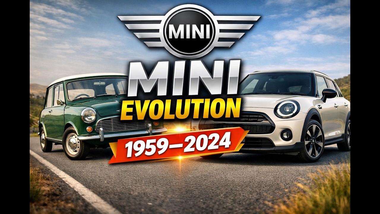 Mini Evolution (1959&ndash;2024) | From Classic British Icon to Modern MINI Hatch