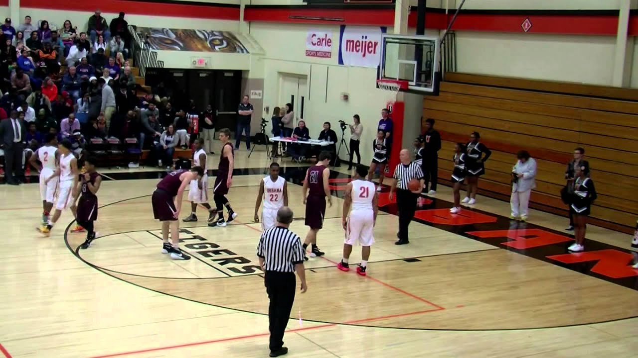 Urbana vs. Central Varsity Boys Basketball 1-29-16