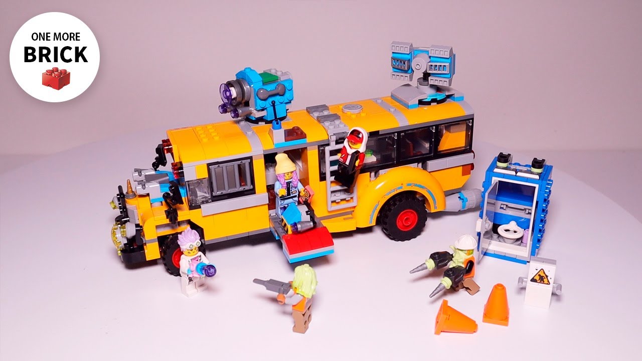 LEGO Hidden Side 70423 Paranormal Intercept Bus 3000 - Lego Speed build