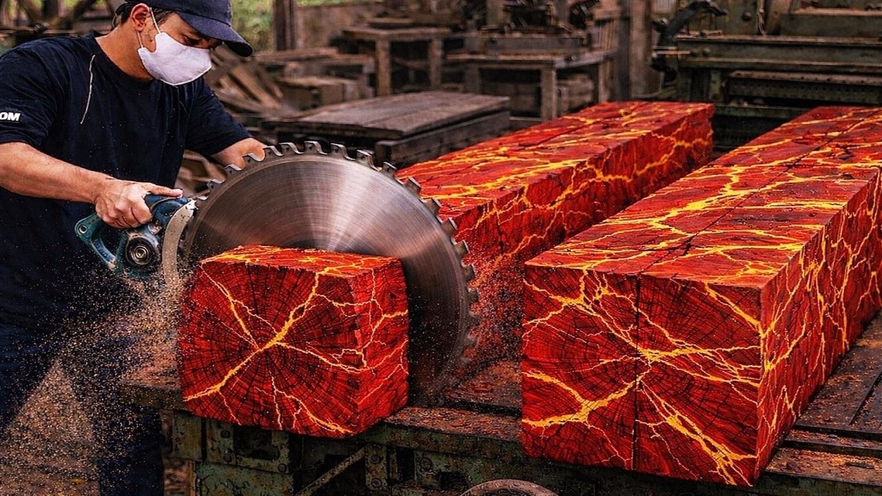 You Won’t Believe This! A Bold and Creative Wood & Epoxy Masterpiece