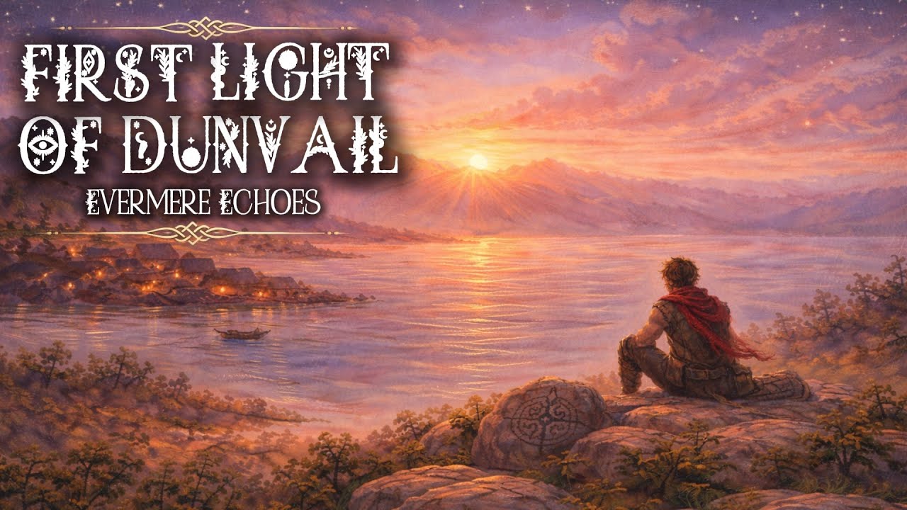 First Light of Dunvail | Fantasy Medieval Ambience | Deep Focus [No Ads]