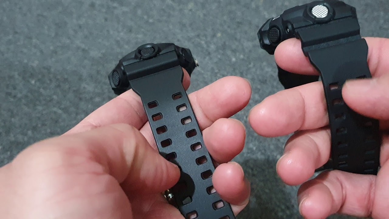 G-Shock KW versus G-Shock ORI