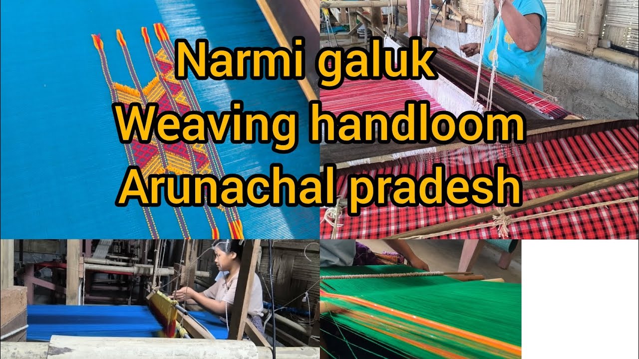 #Narmi galuk # adi traditional dress n#Weaving handloom# mising traditional dress#arunachalpradesh