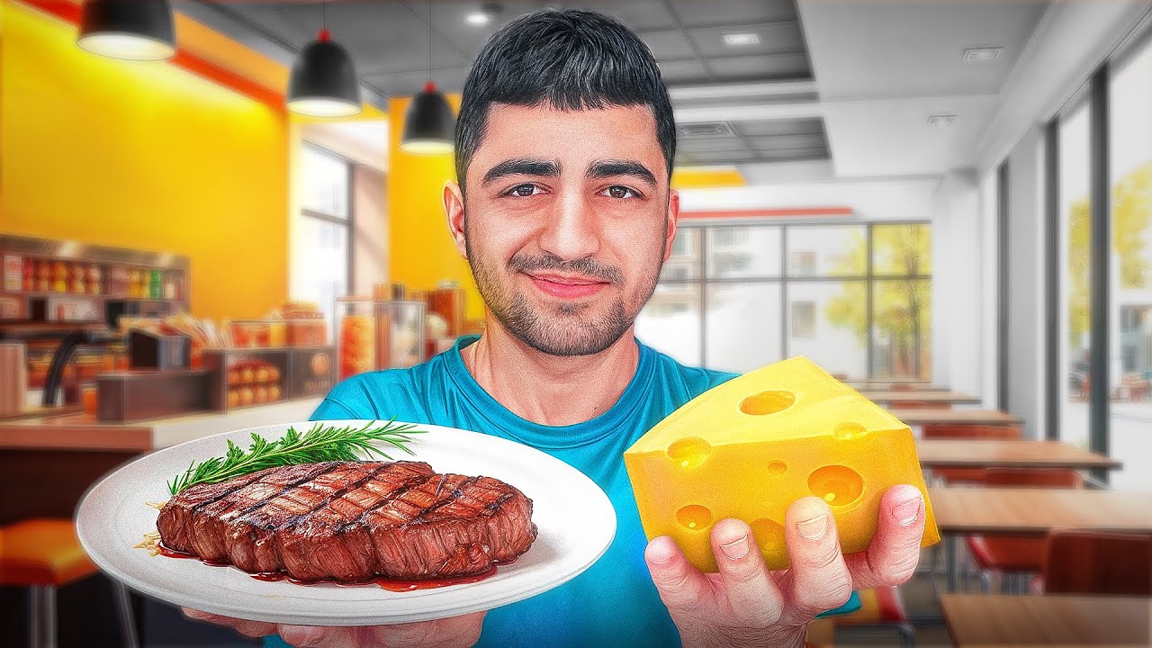 ارزون ترین و گرون ترین غذاهارو باهم ترکیب کردیم🤢