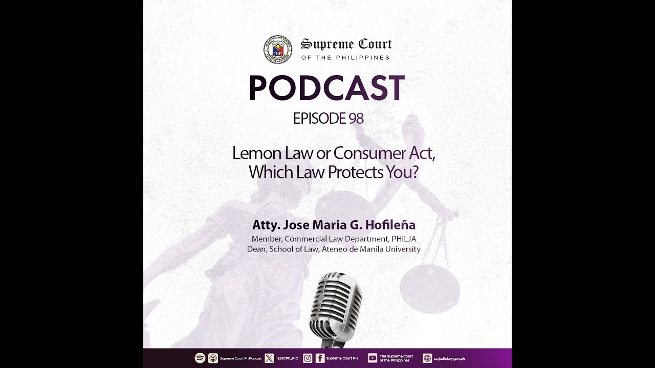 EPISODE 98: Lemon Law or Consumer Act, Which Law Protects You?