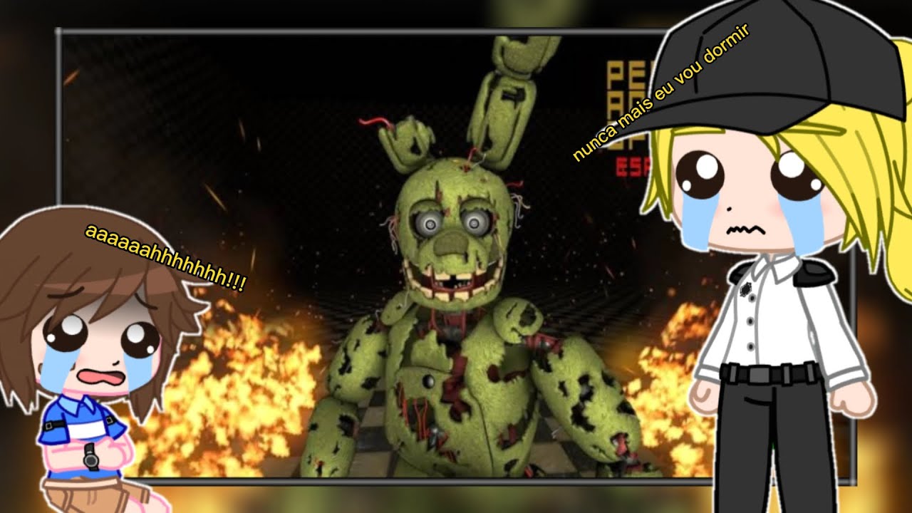 Fnaf SB//Reagindo a Pergunte ao Springtrap #4 (@PirateCoveAAF)🍕🍕
