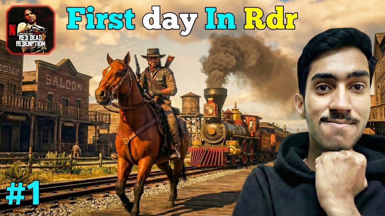 I Play First Time Rdr 😎 On Mobile Gameplay #1 😁