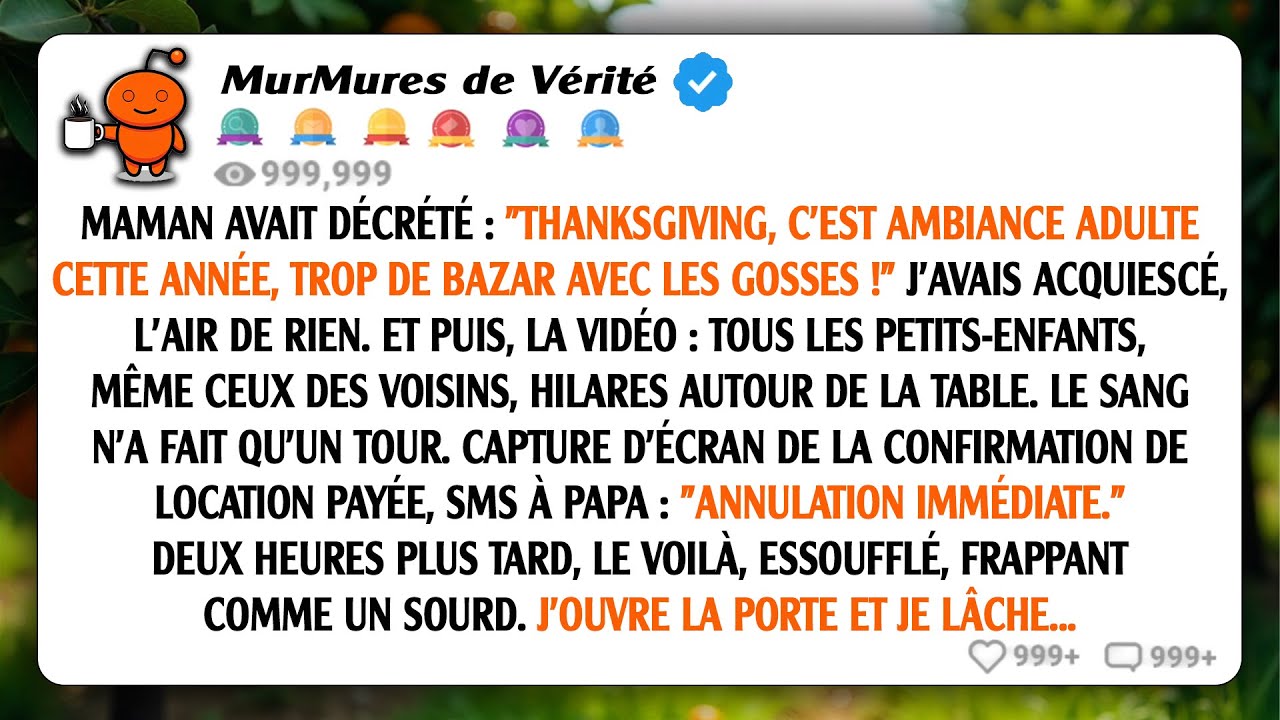 Ma mère m'a dit : 