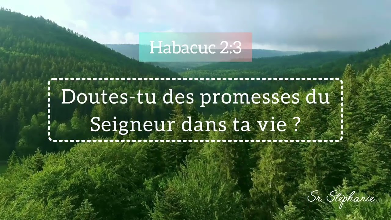 Doutes-tu des promesses du Seigneur dans ta vie ? - The Bread Of Life//V.908