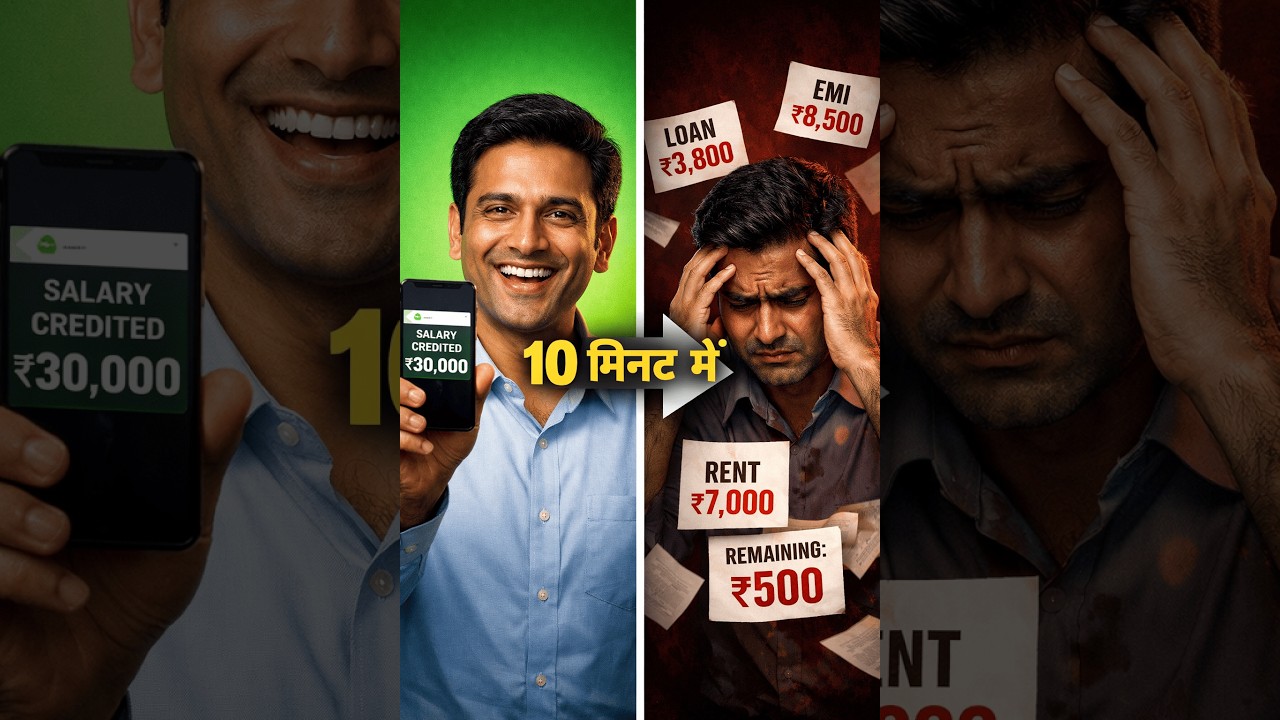 महीने भर काम किया — बचे सिर्फ ₹500 | ₹30,000 Salary का पूरा सच | Fact Aaj Kal