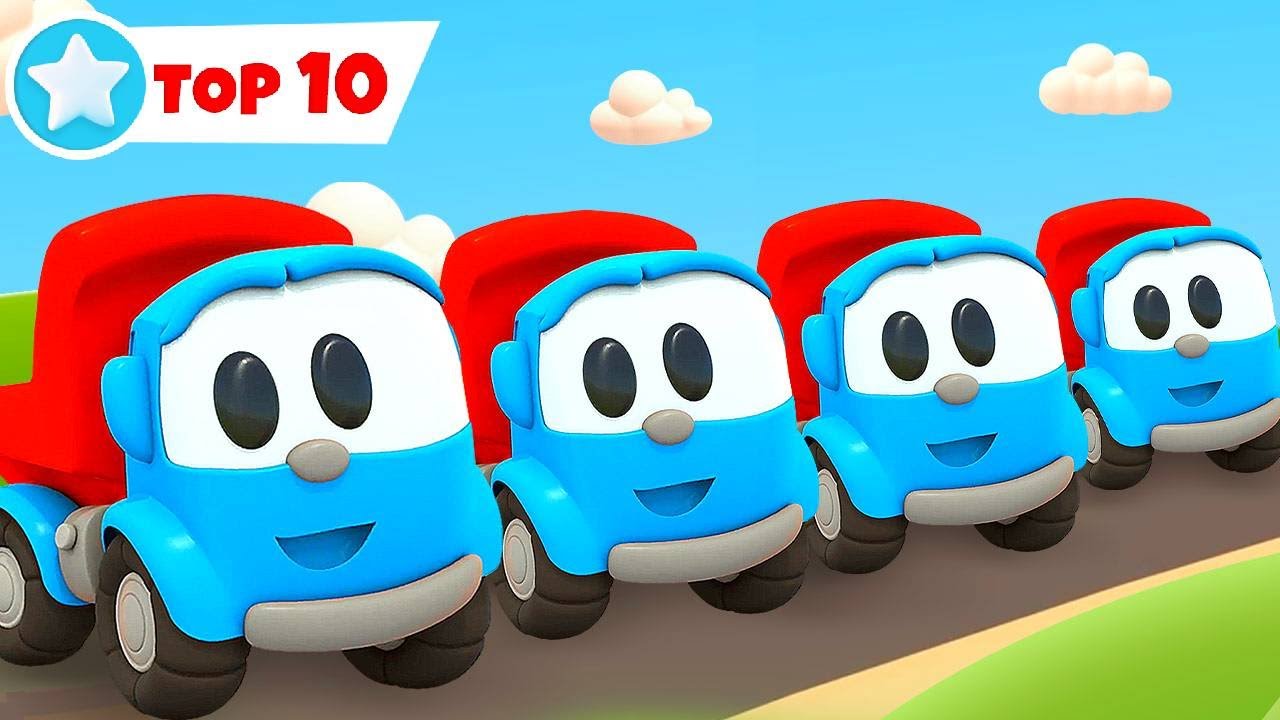 Leo der Lastwagen Kompilation. Die besten Folgen des Jahres 2023. TOP-10