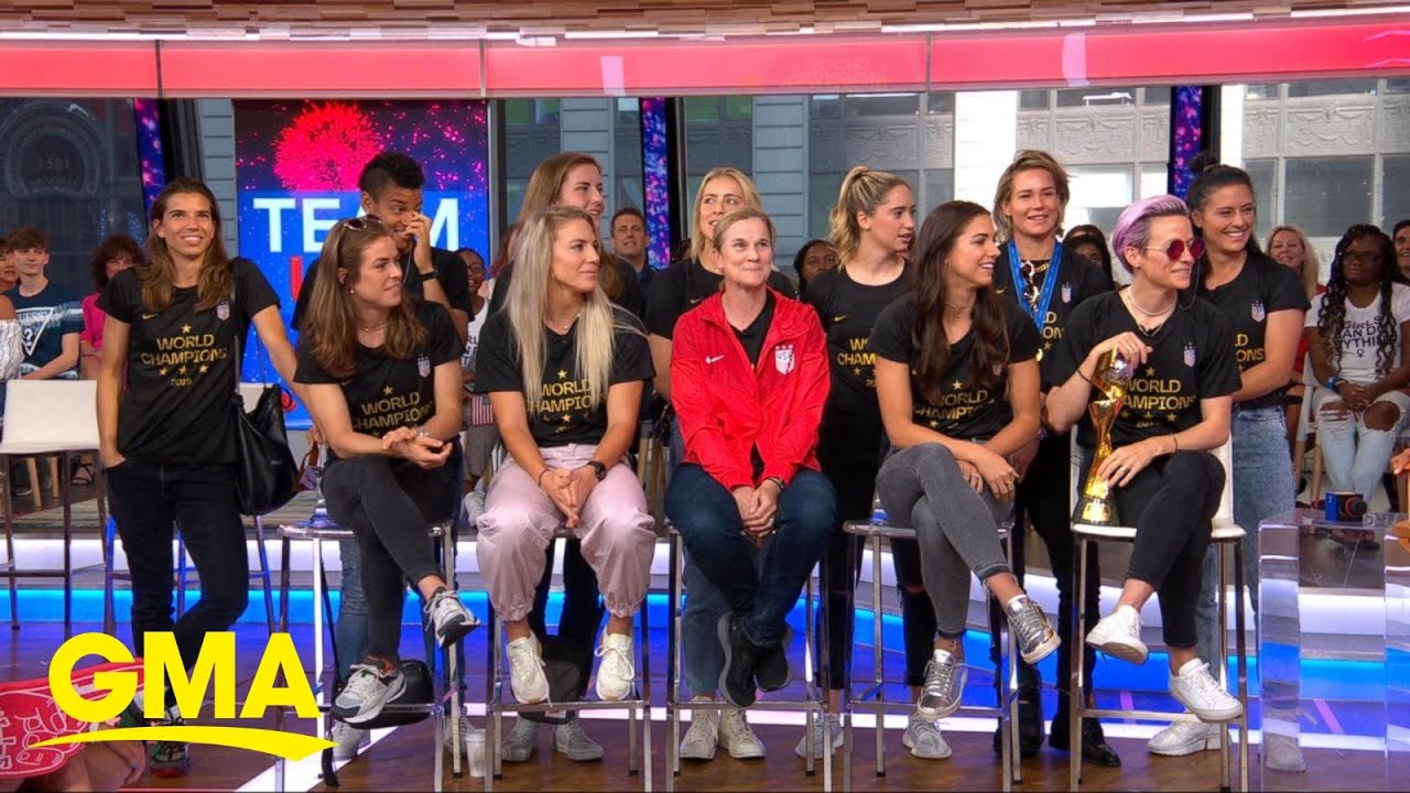 Megan Rapinoe and Alex Morgan talk World Cup victory l GMA