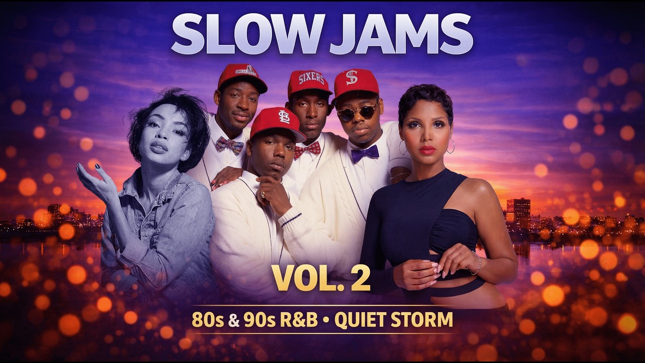 Slow Jams Vol. 2 – 80s & 90s R&B Love Ballads | Quiet Storm Sundowner