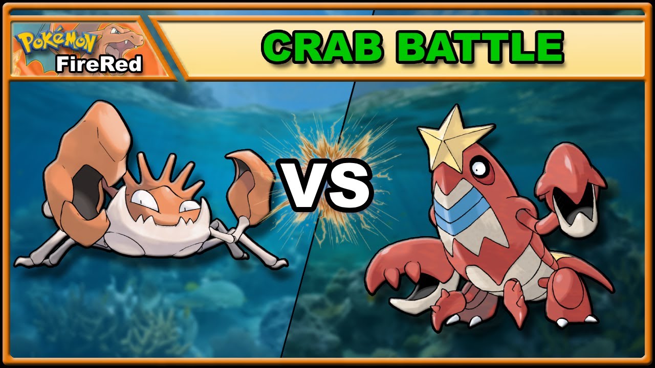 CRAB BATTLE! Kingler VS Crawdaunt Solo Challenge - Pokémon FireRed