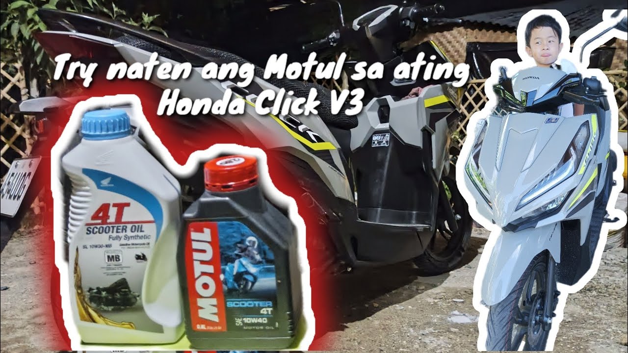 Maganda kaya ang #motul sa Honda Click V3? | #Hondaclick #click125i #version3