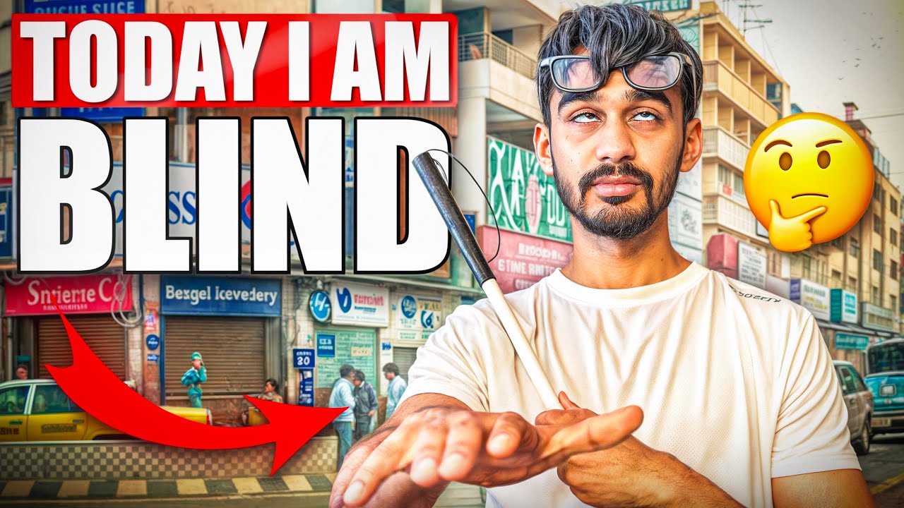 Role play I am blind 😂😳🙈 | Samsameer_insta