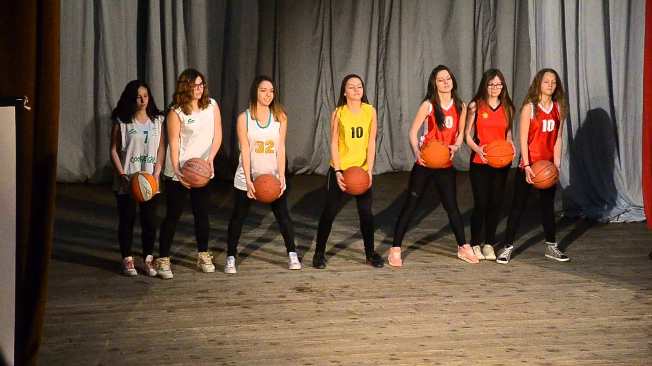New style basketball dance