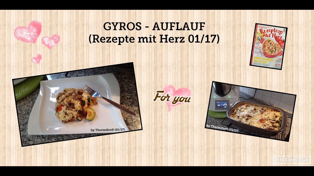 ♥ Thermomix® TM5 - Gyros Auflauf (Food with love) ♥