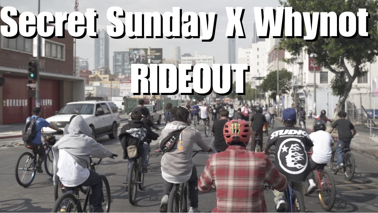 SecretSundayXWhyNot RIDEOUT AFTERMOVIE 4K 