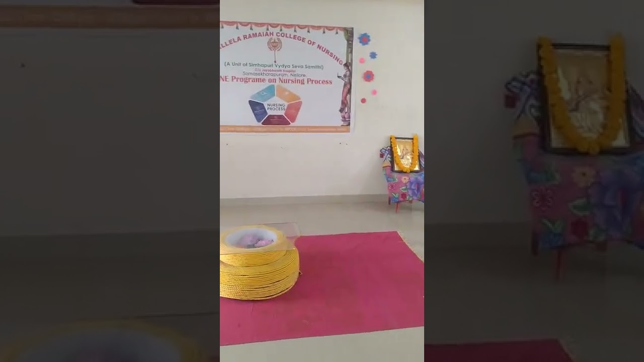 CNE program preparations in Dr.mallela Ramaiah College of Nursing in Nellore