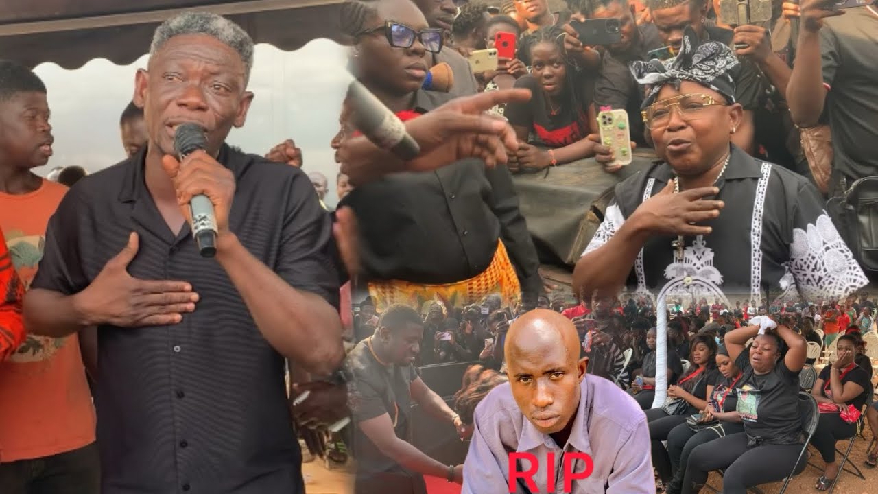 Wow….Agya Koo Suprise Wayoosi with Hottest Performance at C-Confion funeral 💔