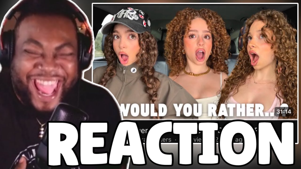 CONGRATS ON 4 MILLION! - Kalogeras Sisters WOULD YOU RATHER | REACTION