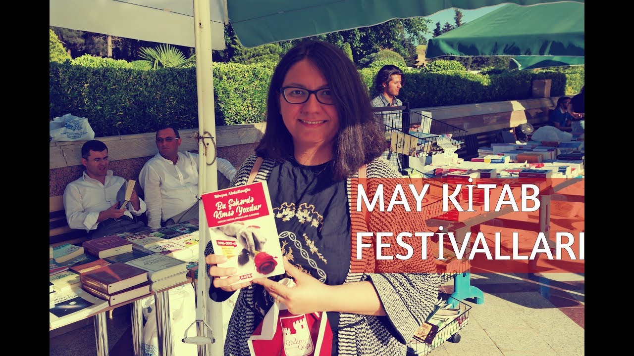 May ayı kitab festivalları və kitab alış-verişi #1