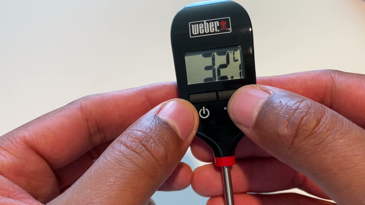 Weber Food Thermometer Unboxing and Review